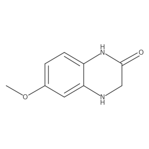 6-Methoxy-3,4-dihydroquinoxalin-2(1H)-one Structure