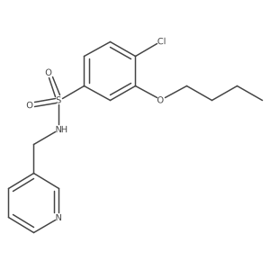 [(3-Butoxy-4-chlorophenyl)sulfonyl](3-pyridylmethyl)amine Structure