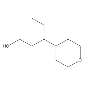 I(3)-Ethyltetrahydro-2H-pyran-4-propanol结构式