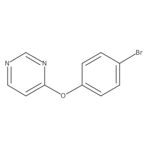 4-(4-Bromo-phenoxy)-pyrimidine Structure