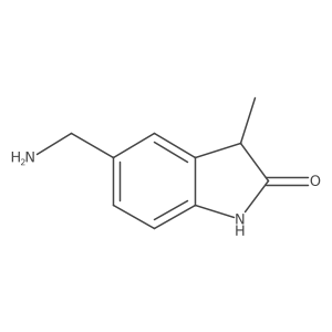 5-(Aminomethyl)-3-methylindolin-2-one Structure