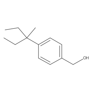 (4-(3-Methylpentan-3-yl)phenyl)methanol结构式