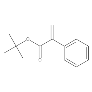 Tert-butyl 2-phenylprop-2-enoate结构式