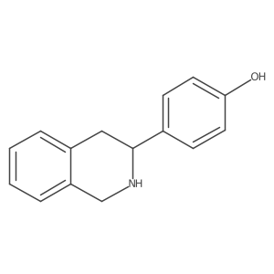 4-(1,2,3,4-Tetrahydroisoquinolin-3-yl)phenol Structure