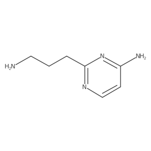 2-(3-Aminopropyl)pyrimidin-4-amine结构式