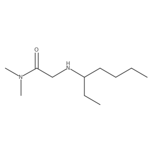 2-[(Heptan-3-yl)amino]-N,N-dimethylacetamide结构式