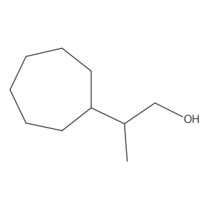 2-Cycloheptylpropan-1-ol结构式