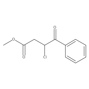 Methyl-3-benzoyl-3-chloropropionate结构式