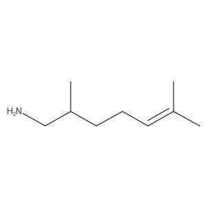 2,6-Dimethylhept-5-EN-1-amine Structure