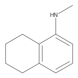 Methyl-(5,6,7,8-tetrahydro-naphthalen-1-YL)-amine Structure
