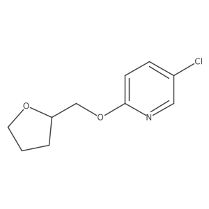5-Chloro-2-[(oxolan-2-yl)methoxy]pyridine Structure