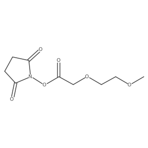 M-Peg-nhs ester Structure