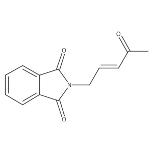 (E)-2-(4-Oxopent-2-en-1-yl)isoindoline-1,3-dione Structure