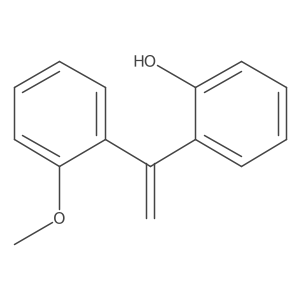 2-(1-(2-Methoxyphenyl)vinyl)phenol Structure