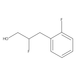 2-Fluoro-3-(2-fluorophenyl)propan-1-ol Structure