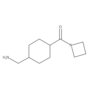 [(1r,4r)-4-(Azetidine-1-carbonyl)cyclohexyl]methanamine结构式