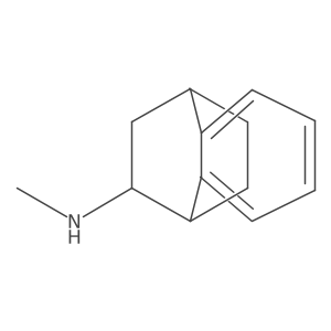 Benzobicyclo(222)octene,2-exo-meamino结构式