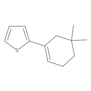 2-(5,5-Dimethylcyclohex-1-en-1-yl)thiophene结构式