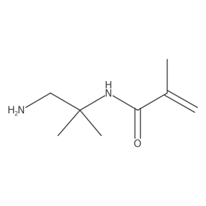 N-(1-amino-2-methylpropan-2-yl)-2-methylprop-2-enamide结构式