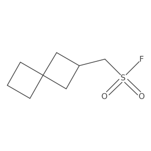 {Spiro[3.3]heptan-2-yl}methanesulfonyl fluoride Structure