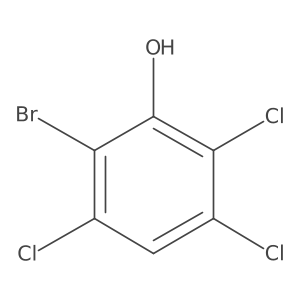 2,3,5-Trichloro-6-bromophenol结构式