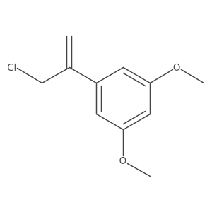 1-(3-Chloroprop-1-en-2-yl)-3,5-dimethoxybenzene结构式