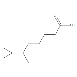 6-Cyclopropylheptanoic acid结构式