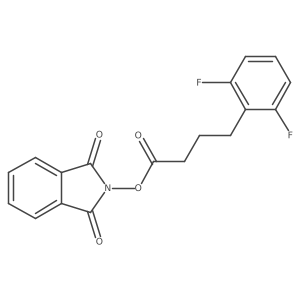 1,3-dioxo-2,3-dihydro-1H-isoindol-2-yl 4-(2,6-difluorophenyl)butanoate结构式