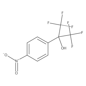 1,1,1,3,3,3-Hexafluoro-2-(4-nitrophenyl)-2-propanol Structure