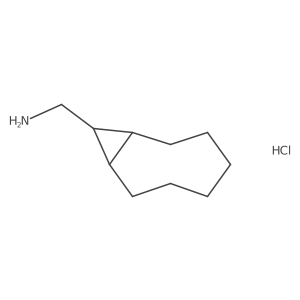 ((1R,8S,9R)-bicyclo[6.1.0]nonan-9-yl)methanamine hydrochloride Structure