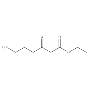Ethyl 6-amino-3-oxohexanoate结构式