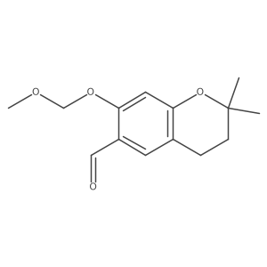 7-(Methoxymethoxy)-2,2-dimethylchroman-6-carbaldehyde结构式