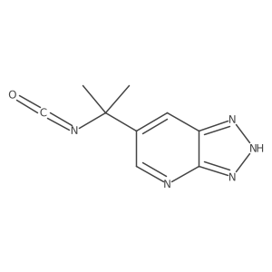 6-(2-isocyanatopropan-2-yl)-3H-[1,2,3]triazolo[4,5-b]pyridine Structure