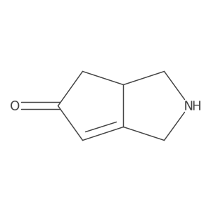 3a,4-Dihydro-1h-cyclopenta[c]pyrrol-5(3h)-one Structure
