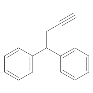 4,4-Diphenyl-1-butyne Structure