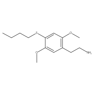 4-(Butylthio)-2,5-dimethoxyphenethylamine Structure