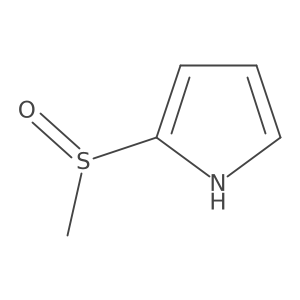 2-(Methylsulfinyl)-1H-pyrrole Structure
