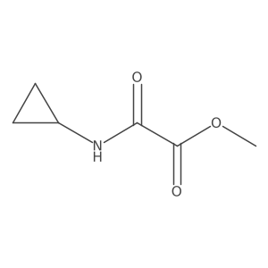 Methyl 2-(cyclopropylamino)-2-oxoacetate Structure