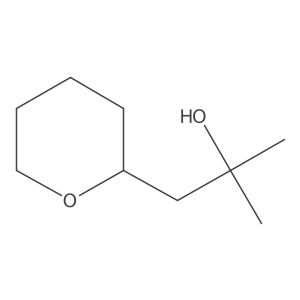 2-Methyl-1-(oxan-2-yl)propan-2-ol Structure