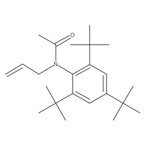 Stereoisomer of N-2-propen-1-yl-N-[2,4,6-tris(1,1-dimethylethyl)phenyl]acetamide Structure