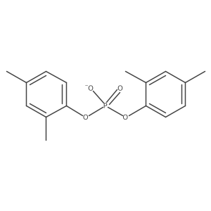 Bis(2,4-dimethylphenyl) phosphate Structure