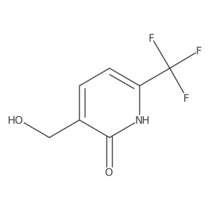 2-Hydroxy-6-(trifluoromethyl)pyridine-3-methanol结构式