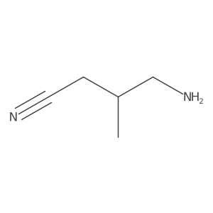 4-Amino-3-methylbutanenitrile Structure