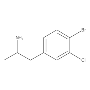 (2s)-1-(4-Bromo-3-chlorophenyl)propan-2-amine Structure