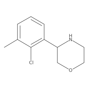 3-(2-Chloro-3-methylphenyl)morpholine Structure