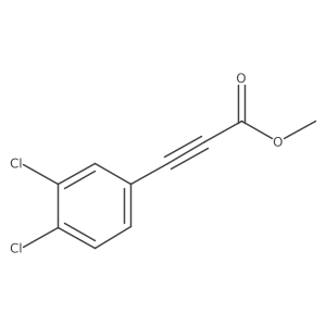 Methyl 3-(3,4-dichlorophenyl)prop-2-ynoate结构式