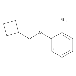 2-(Cyclobutylmethoxy)aniline Structure