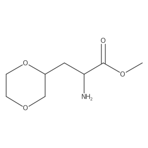Methyl 2-amino-3-(1,4-dioxan-2-yl)propanoate Structure