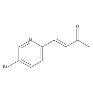 4-(5-Bromopyridin-2-yl)but-3-en-2-one结构式