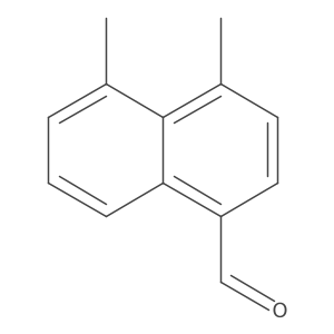 4,5-Dimethylnaphthalene-1-carbaldehyde结构式
